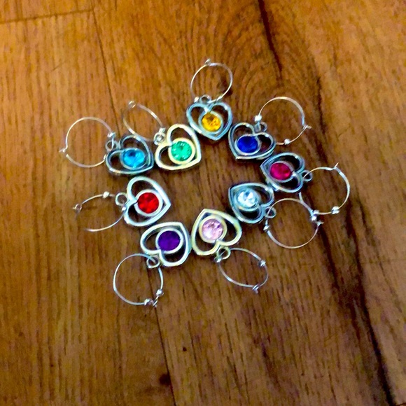 Wine charm set